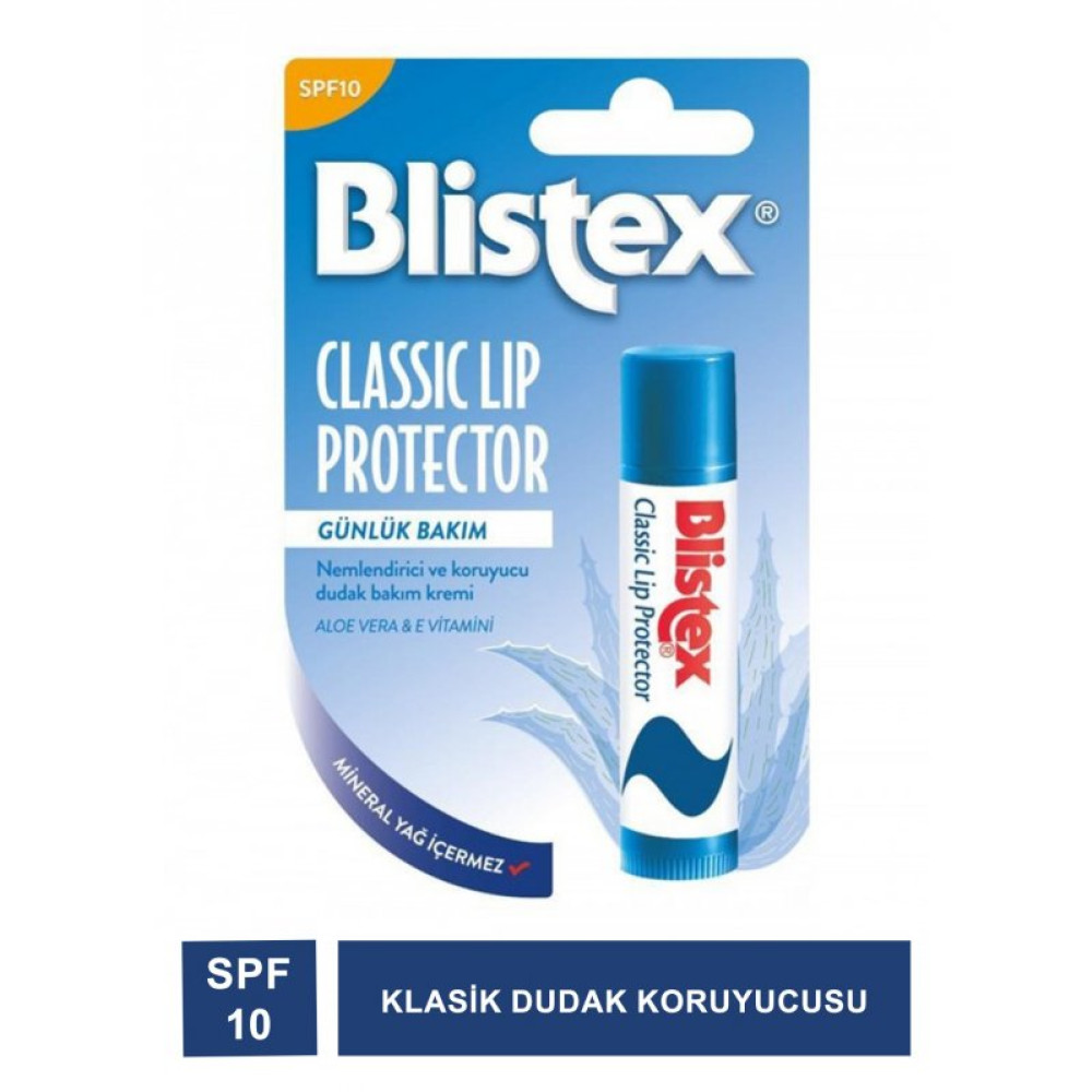 Blistex Classic Lip Protector Spf 10 Klasik Dudak Koruyucu Dudak Bakımı / Koruyucu Fiyatı