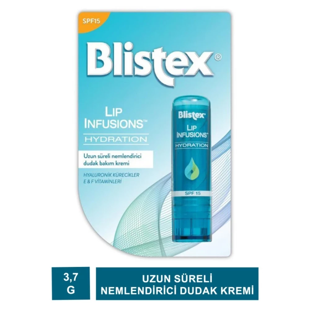 Blistex Lip Infusions Hydration Spf15 - Uzun Sureli Nemlendirici Dudak Kremi - 3.7G Sağlık / Bakım / Kozmetik Fiyatı