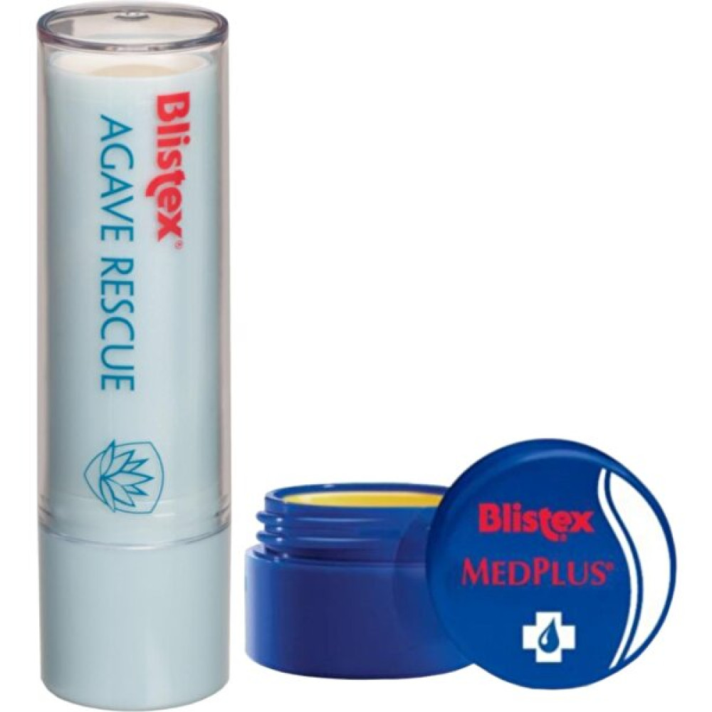 Blistex Medplus Jar (Kavanoz)7ml+Agave Rescue Uzun Süreli Nemlenmeyi Destekleyen Kurtarıcı Dudak Bakım Kremi 3.7gr Dudak Bakımı / Koruyucu Fiyatı