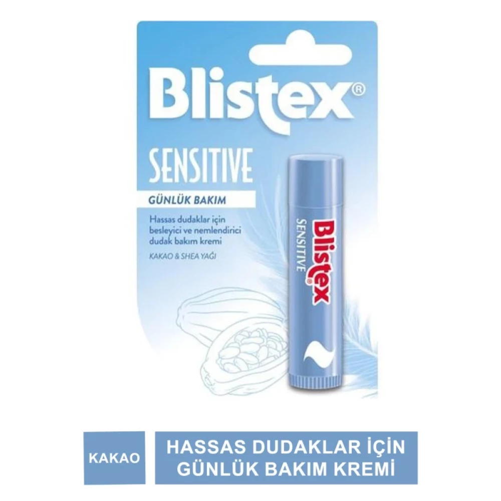 Blistex Sensitive Hassas Dudaklar Icin Gunluk Bakim Kremi Dudak Bakımı / Koruyucu Fiyatı