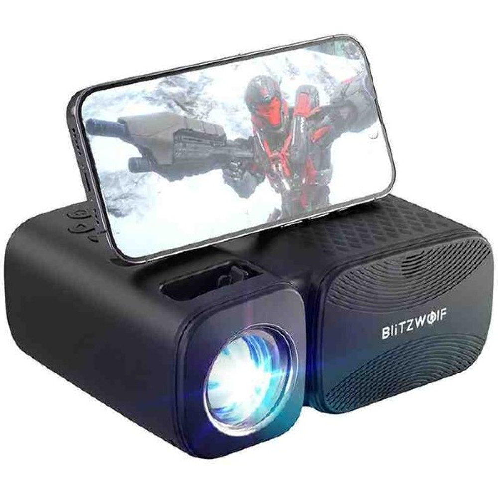 Blitzwolf Bw-V3 Mini 5g Wifi 250 Ansı Lümen 1280X720 1080P Bt 5.0 Projeksiyon Cihazı Projeksiyon Fiyatı