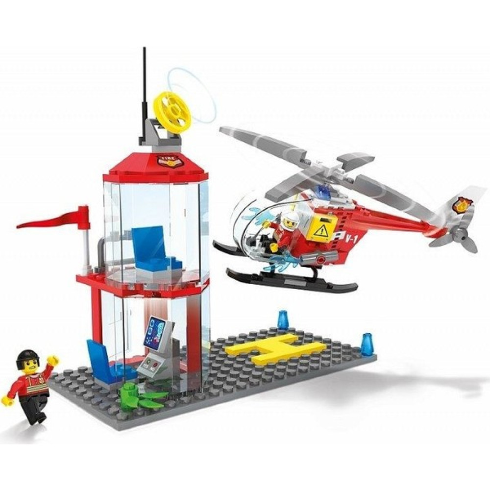 Blocki MyFireBrigade İtfaiye Helikopter Pisti KB0812 129 Parça Oto Boyaları Fiyatı