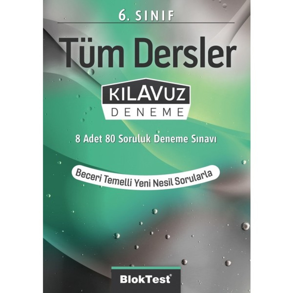 Bloktest 6.sınıf Tüm Dersler Kılavuz Deneme Tüm Dersler Fiyatı