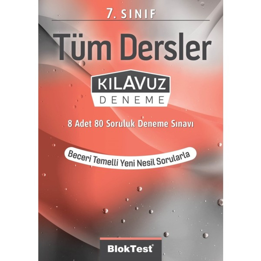 Bloktest 7. Sınıf Tüm Dersler Kılavuz Deneme Tüm Dersler Fiyatı