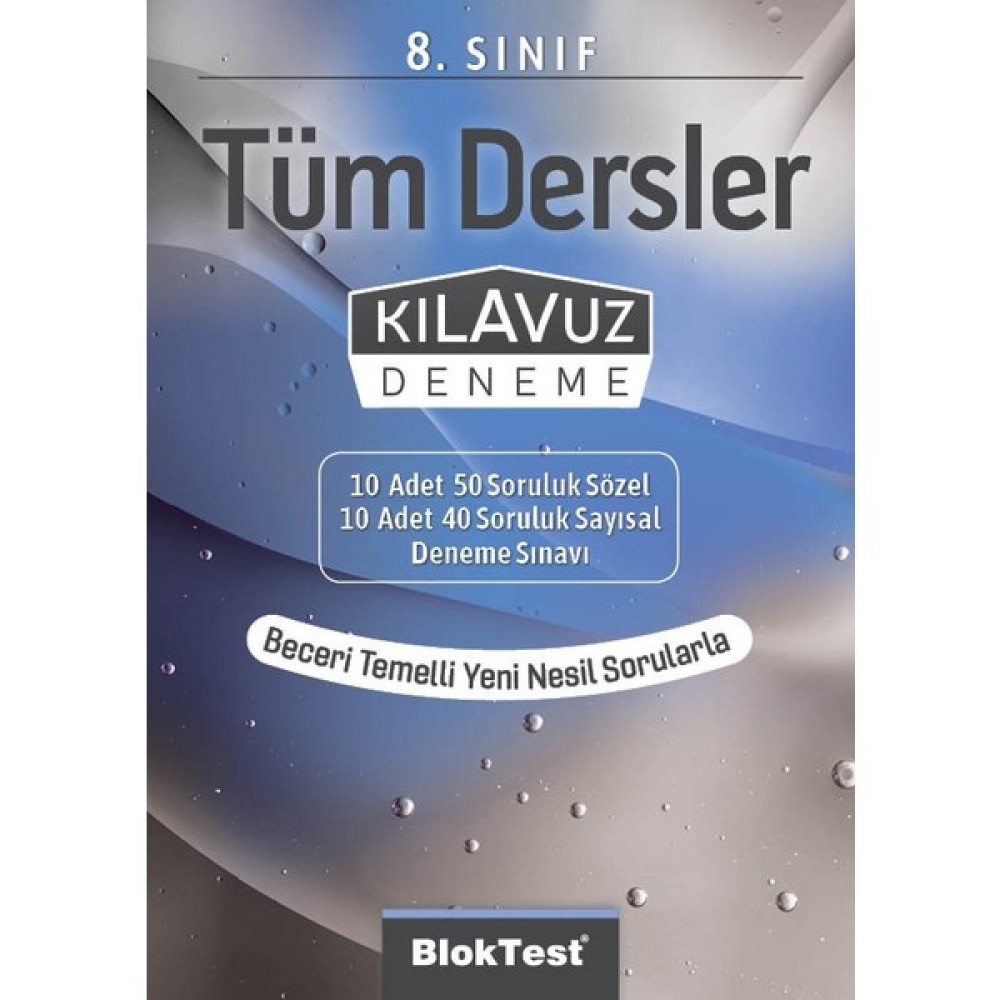 Bloktest 8. Sınıf Tüm Dersler Kılavuz Deneme Kaynak Kitapları Fiyatı
