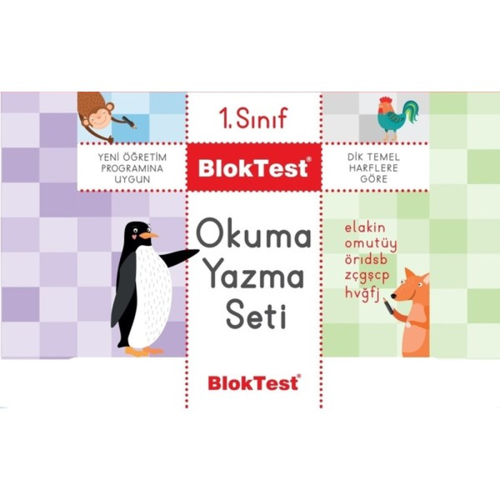 Bloktest Yayınları 1. Sınıf Okuma Yazma Seti Bloktest Kaynak Kitapları Fiyatı