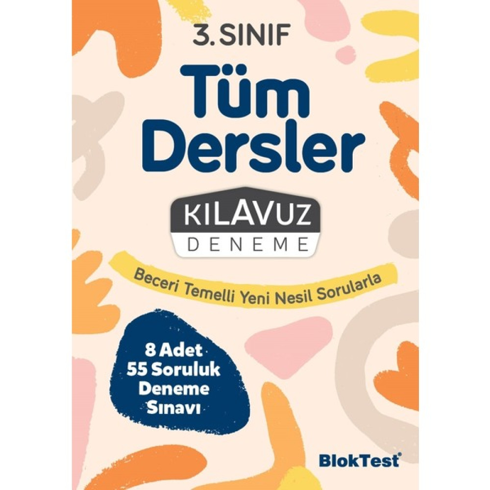 Bloktest Yayınları 3. Sınıf Tüm Dersler Kılavuz Deneme Kaynak Kitapları Fiyatı