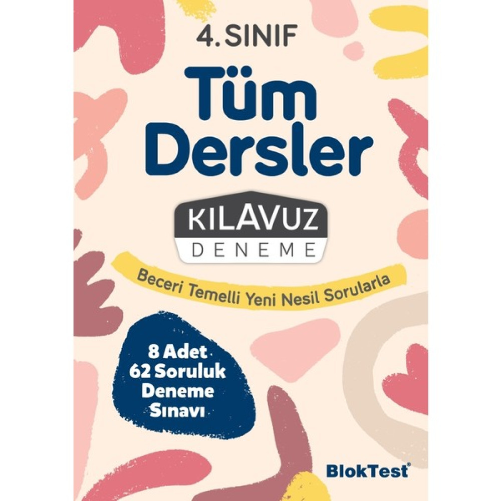 Bloktest Yayınları 4. Sınıf Tüm Dersler Kılavuz Deneme Kaynak Kitapları Fiyatı