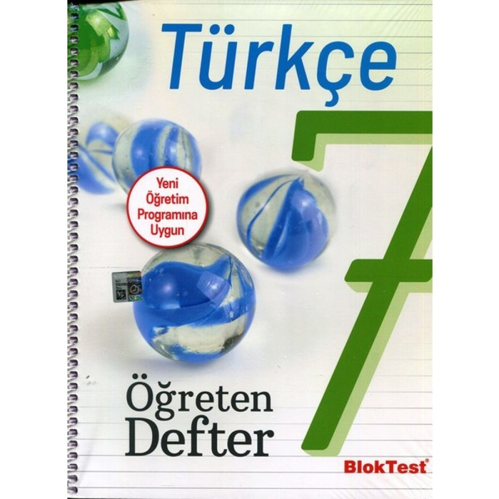 Bloktest Yayınları 7 Türkçe Öğreten Defter Türkçe Fiyatı