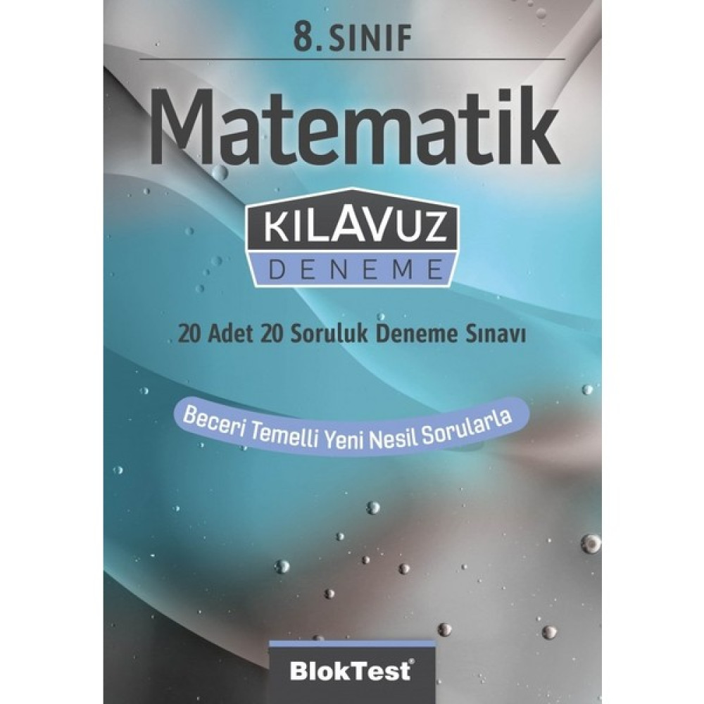 Bloktest Yayınları 8. Sınıf Matematik Kılavuz Deneme Ders Sınav Kitapları Fiyatı