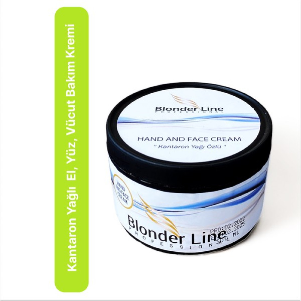 Blonder Line El, Yüz ve Vücut Kremi - Pişik, Çatlak, Ve Leke Için Onarıcı Kantaron Yağlı Krem - 300 ml Nemlendiriciler Fiyatı