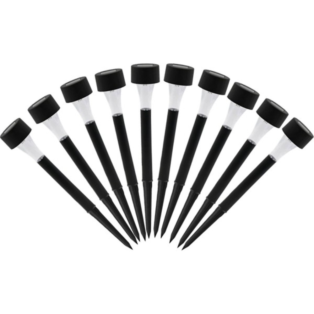 Blooma Güneş Enerjili Bahçe Lambası Plastik Saplama 30 cm Siyah 10 Adet Dış Mekan & Bahçe Oyuncakları Fiyatı