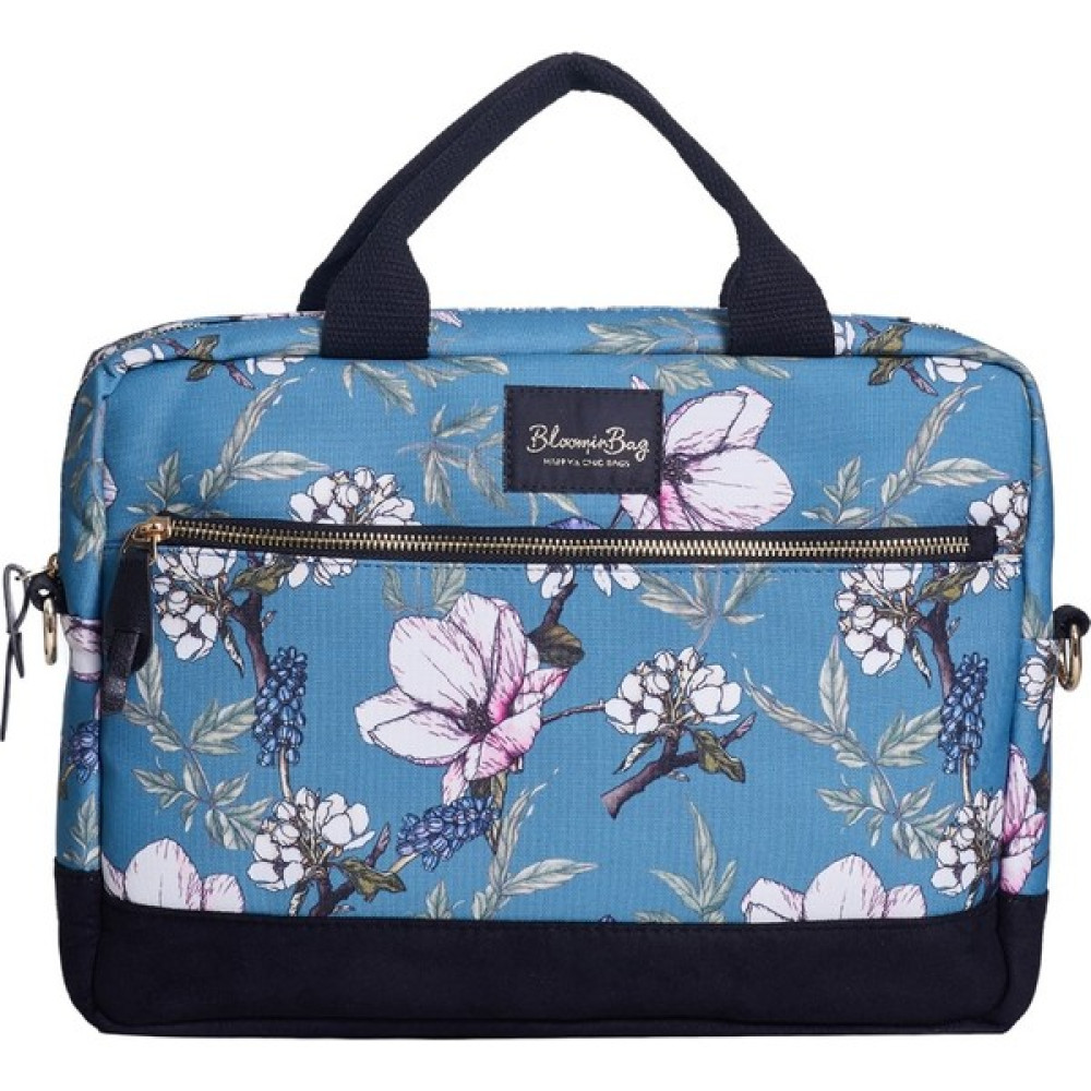 Bloominbag Cherry Blossom 15.6 Inç Laptop / MacBook Çantası - Açık Mavi Dizüstü Bilgisayar Aksesuarları Fiyatı