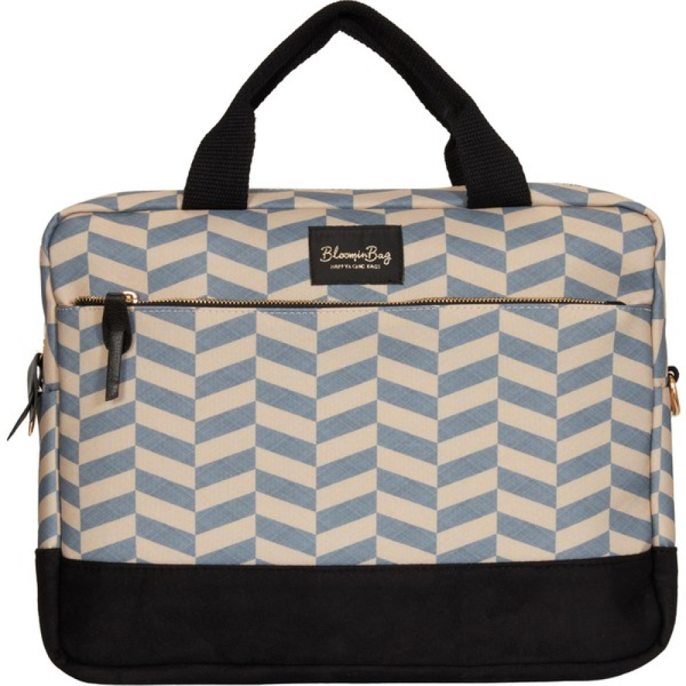 Bloominbag Smokey Chevron 15.6 Inç Laptop / Macbook Çantası - Açık Gri Dizüstü Bilgisayar Aksesuarları Fiyatı