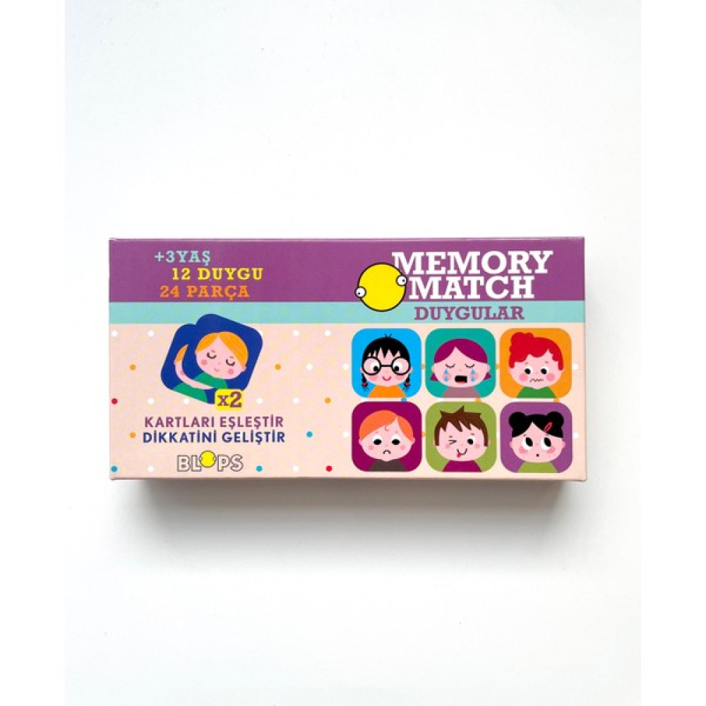 Blops Memory Card Game /eğitici Duygular Hafıza Oyunu Çocuk Oyuncağı Fiyatı