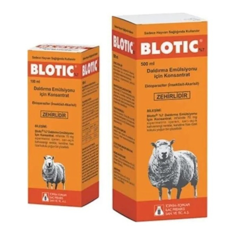 Blotic Blotik Bit Pire Kene Uyuz Sinek Ilacı 100ML Evcil Hayvan Ürünleri Fiyatı