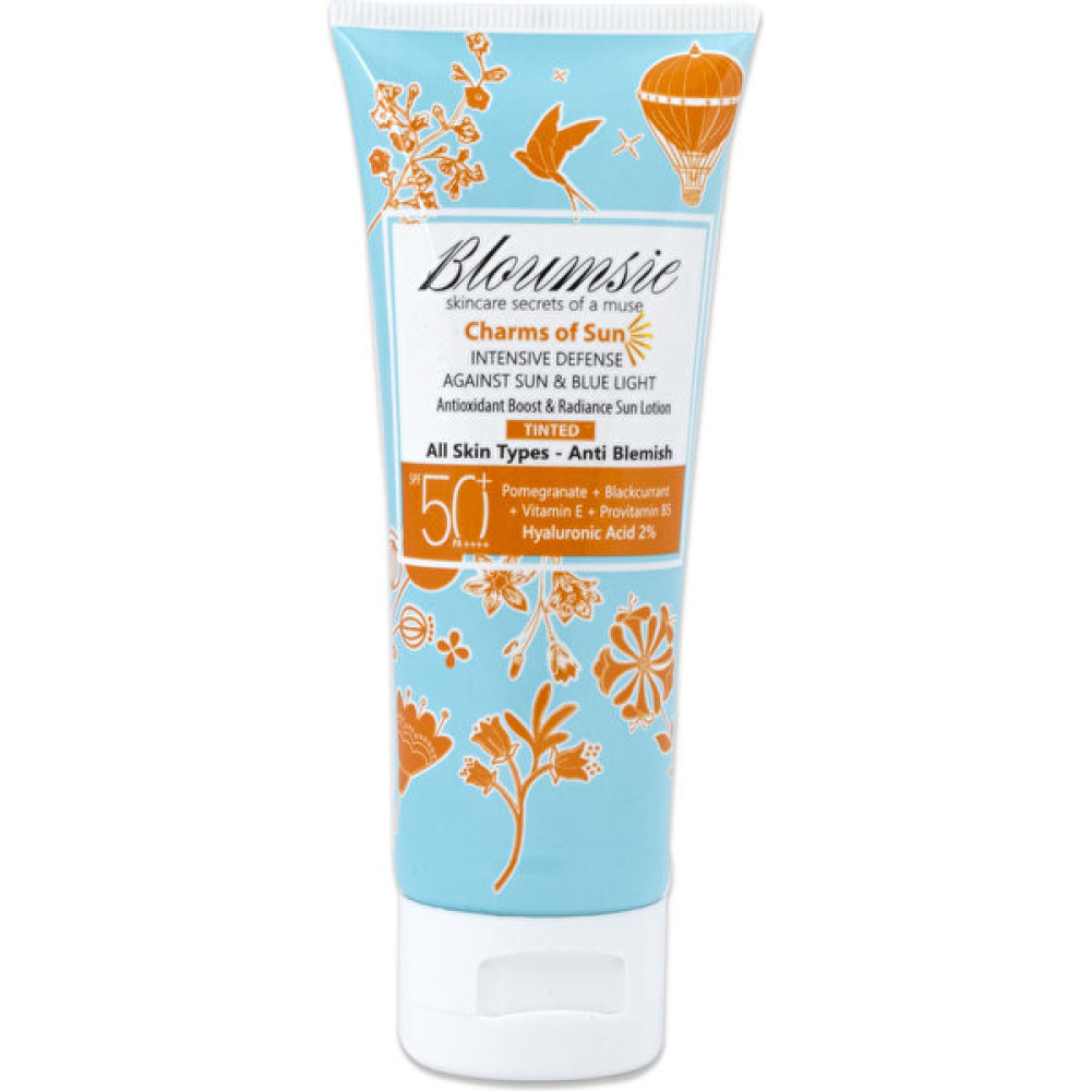 Bloumsie Charms Of Sun Güneş ve Mavi Işığa Karşı Spf 50+ Renkli Güneş Kremi 75 ml Güneş Kremleri ve Losyonları Fiyatı