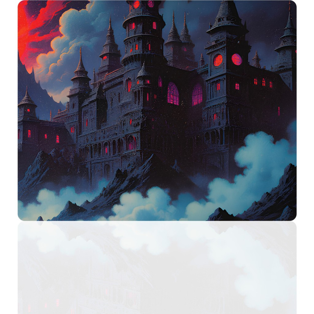 BLS 48X40 cm Büyük Boy Oyuncu Mouse Pad Kaymaz Taban Fare Altlığı Gaming Mousepad L - Castle - 01 Mouse Pad Fiyatı