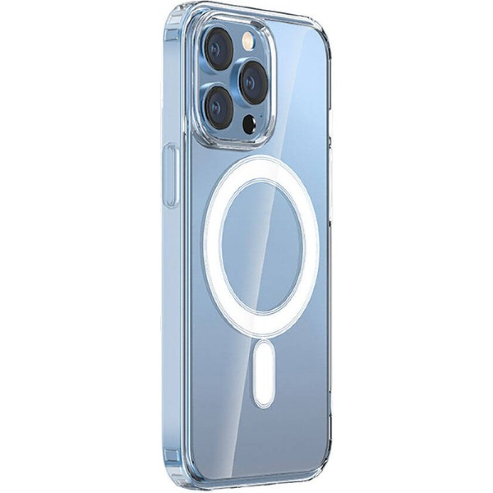 BLS Store iPhone 15 Pro Max - Uyumlu Magsafe Şarj Özellikli Şeffaf Sert Pc Bls Store Embos Kapak-Renksiz - Renksiz Cep Telefonu Kılıfı Fiyatı