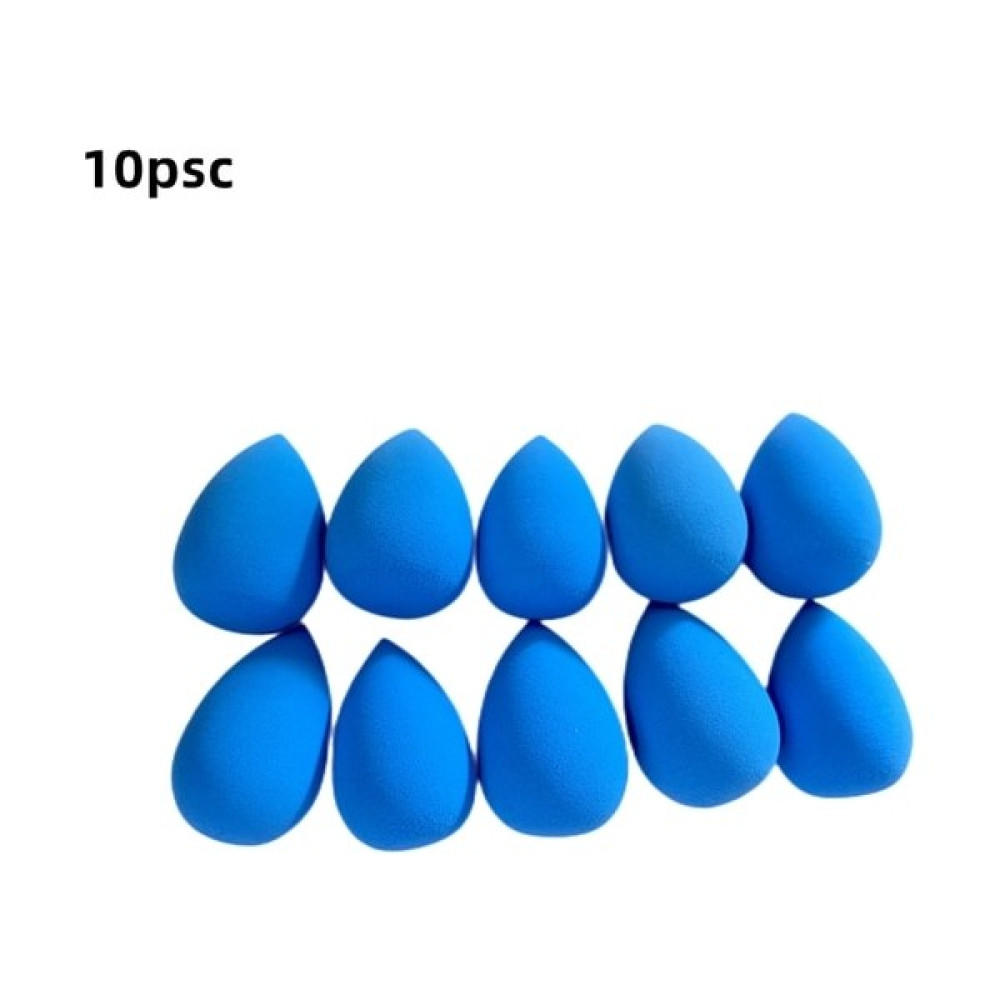 BLUE-10PCS 10/20 Adet Mini Makyaj Süngeri Su Damlası Şekli Fondöten Puf Islak ve Kuru Kullanım Karışık Makyaj Süngeri Fondöten Pudra Allık Blender ... Makyaj Fırça ve Aksesuarları Fiyatı