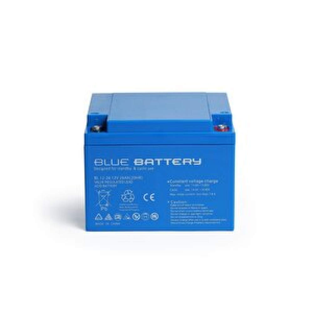 Blue Battery 12 Volt 26 Amper Bakımsız Kuru Akü, Ups Aküsü Power Supply Fiyatı