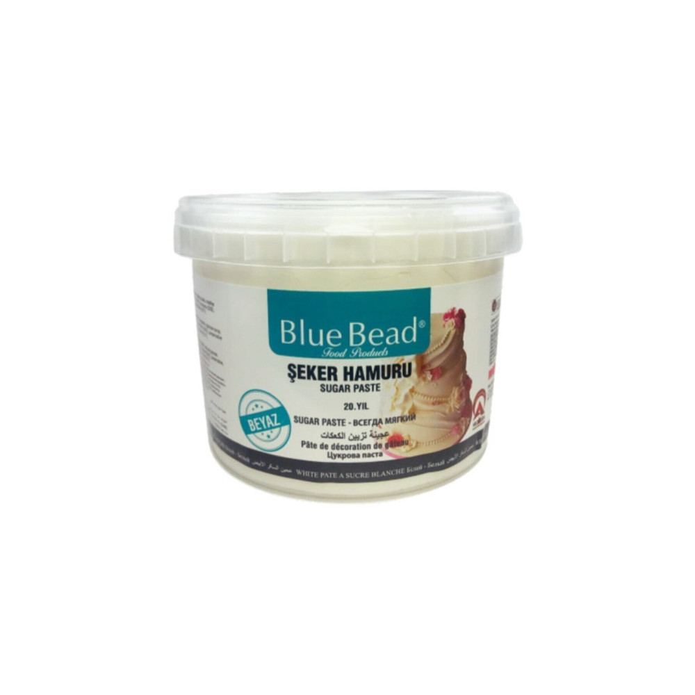 Blue Bead Beyaz Şeker Hamuru 1 Kg Tatlı ve Pasta Malzemeleri Fiyatı
