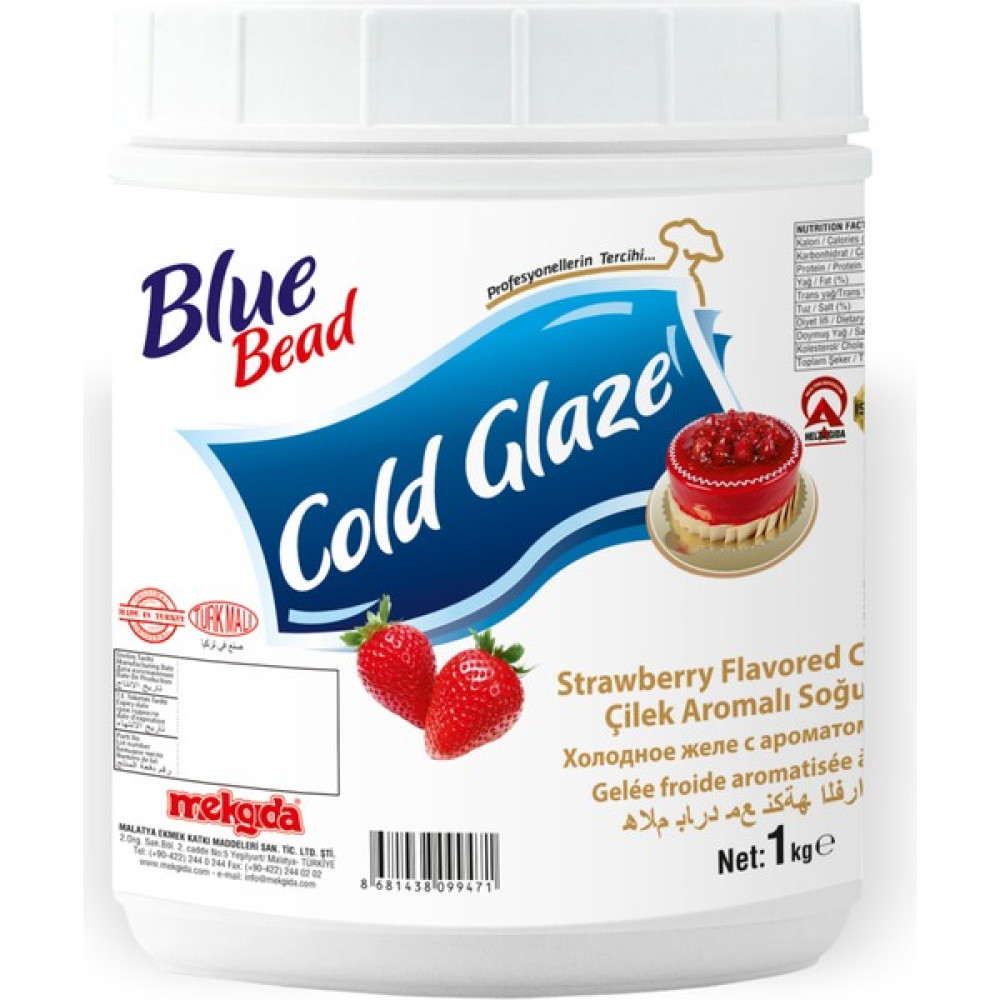 Blue Bead Çilekli Pasta Jölesi 1 kg Diğer Fiyatı