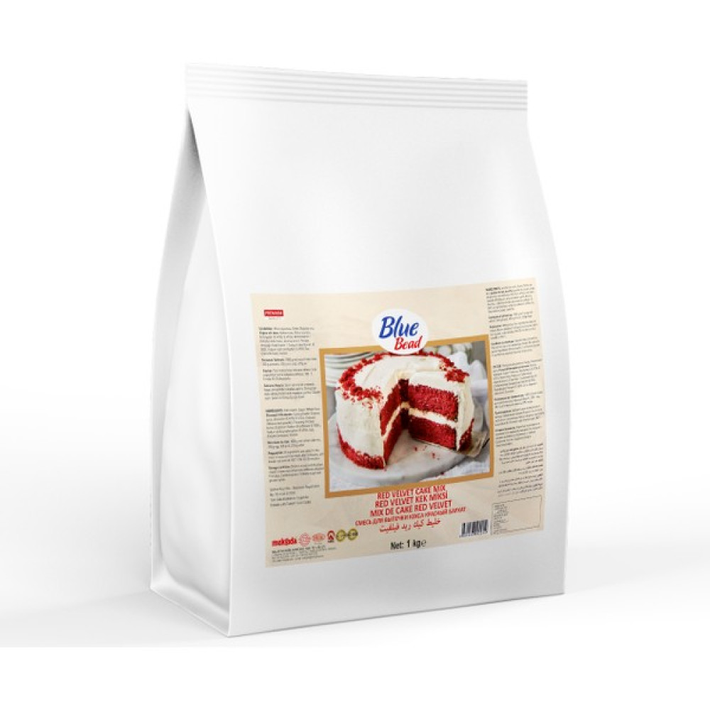 Blue Bead Red Velvet Kek Miksi 1 kg Diğer Fiyatı