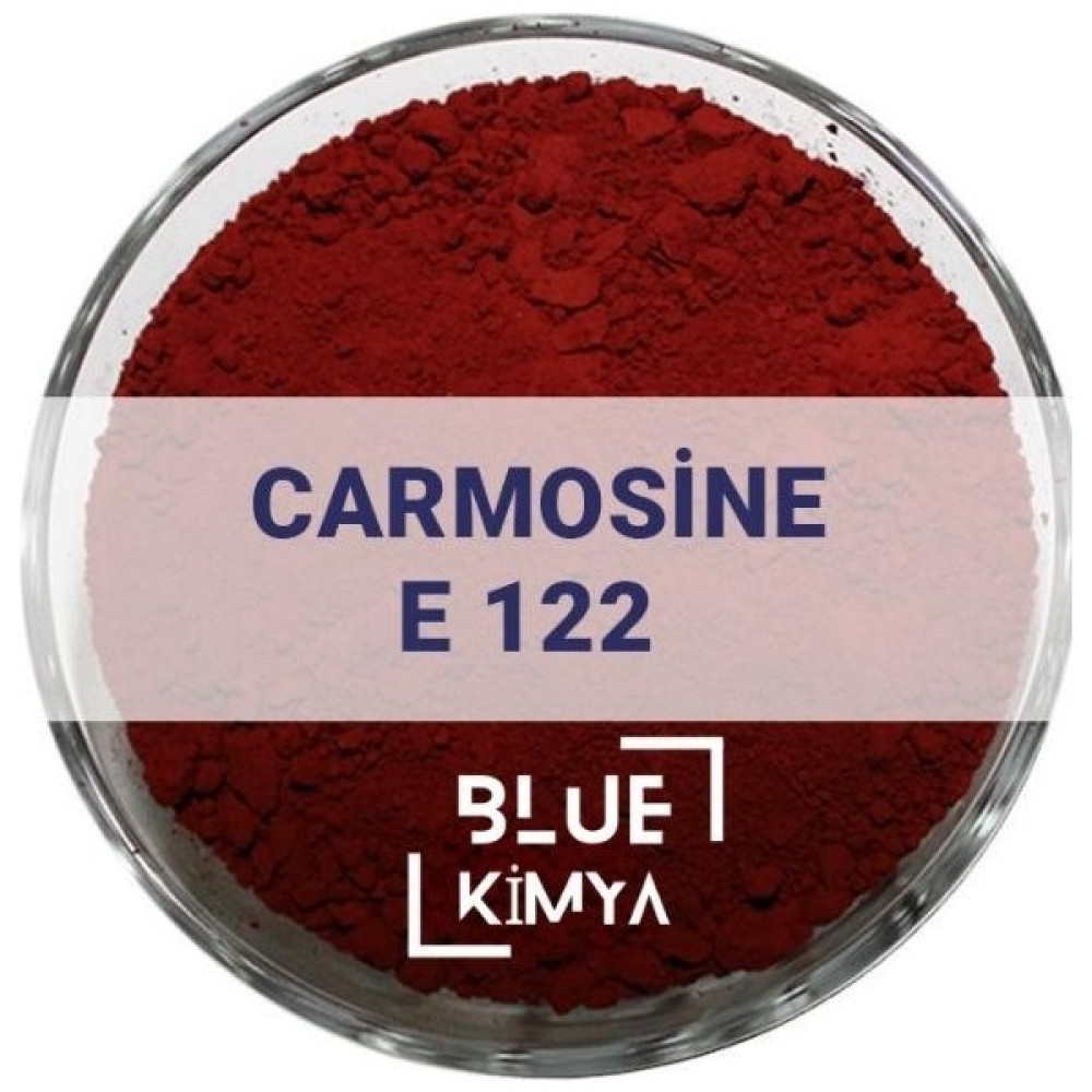 Blue Kimya Carmoisine E122 Vişne Kırmızı Toz Gıda Boyası 250 gr Oto Boyaları Fiyatı