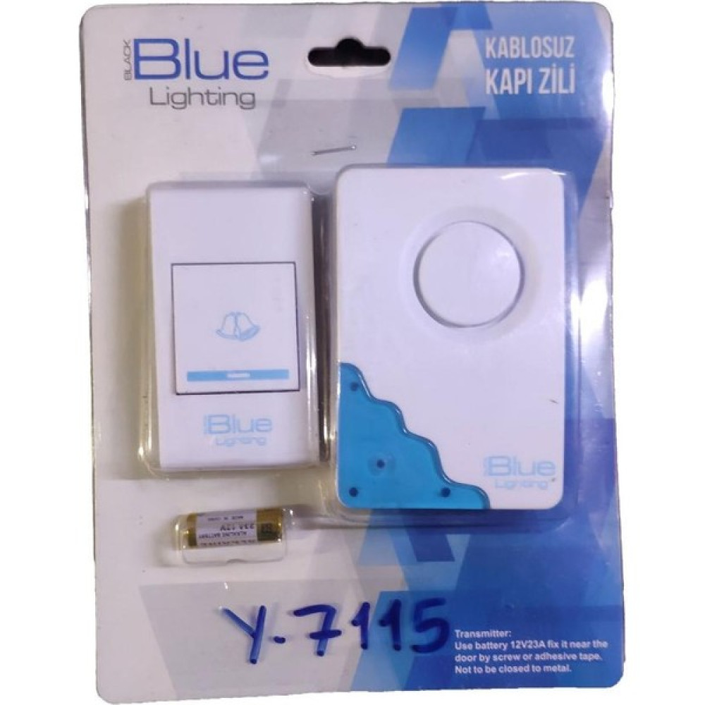 Blue Lighting 100 Metre 24 Melodili Kablosuz Kapı Zili Nalburiye & Hırdavat Fiyatı