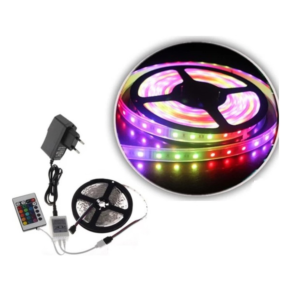 Blue Lighting Rgb Şeri̇t LED Tak Çaliştir 5 mt - 5 m - Renkli Led Aydınlatmalar Fiyatı