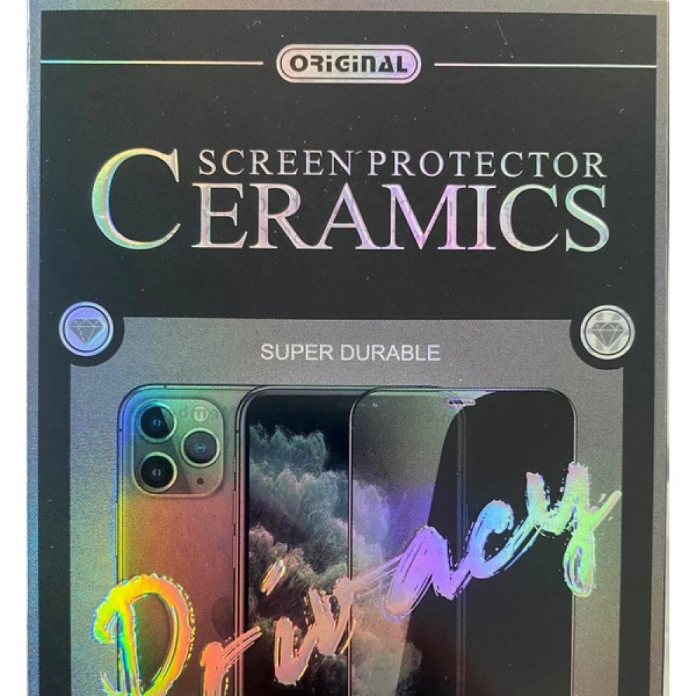 Blue Spectrum IPHONE 11 Pro Max Mat Hayalet Ekran Koruyucu Siyah Cep Telefonu Ekran Koruyucusu Fiyatı