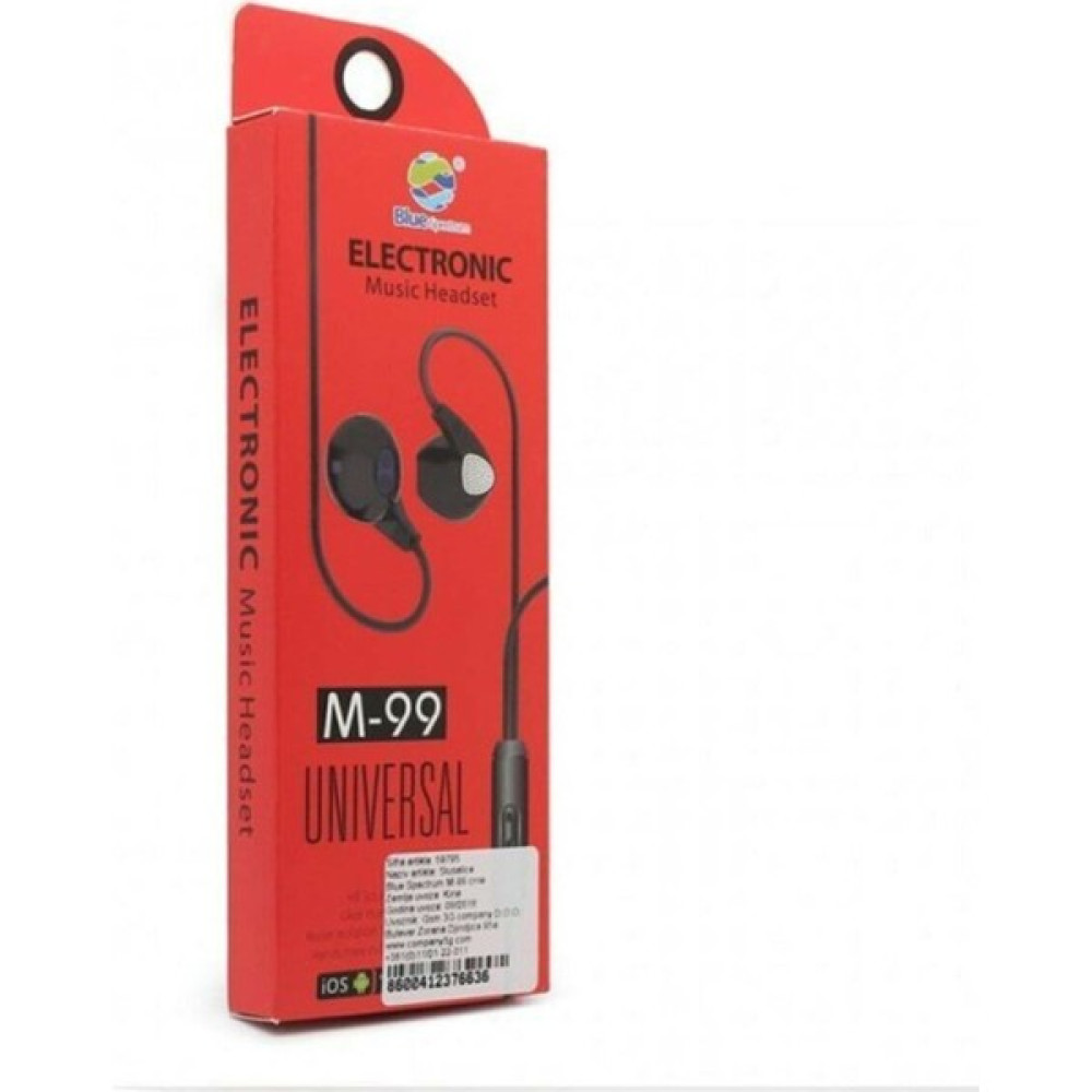Blue Spectrum M99 Kulakiçi Kulaklık Kulak İçi Kulaklık Fiyatı