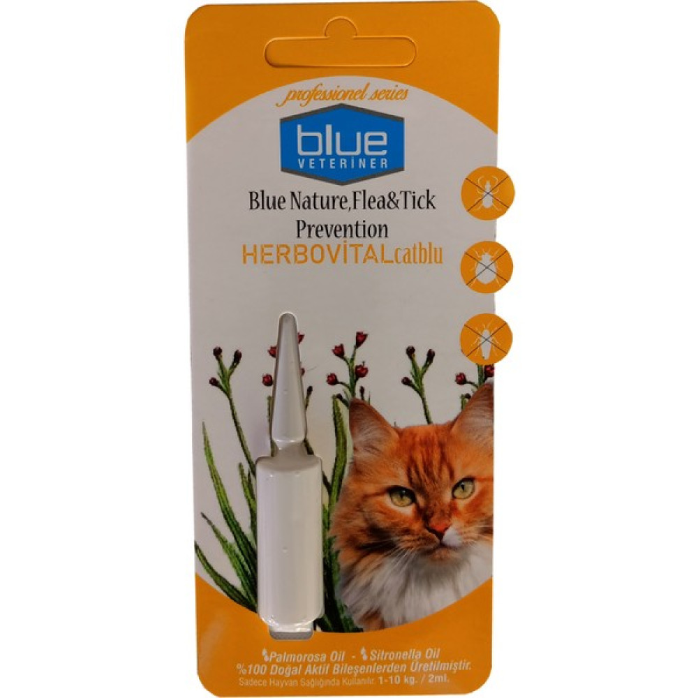 Blue Veteriner Doğal Kedi Dış Parazit Damla 2 ml 5'li Evcil Hayvan Ürünleri Fiyatı