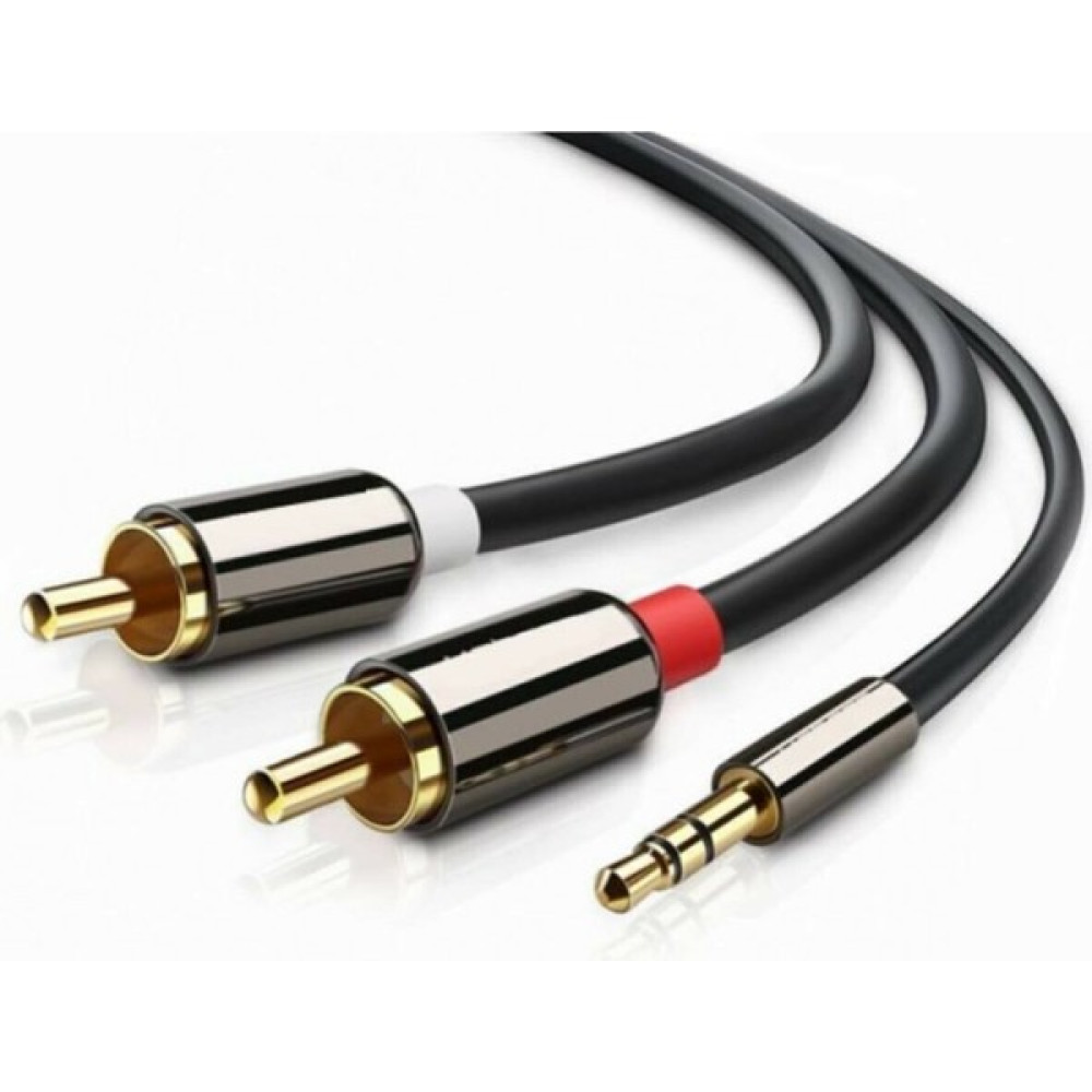 Blue Wings 3.5mm Stereo Erkek / Rca Erkek Ses Kablosu - 2 Metre Cep Telefonu Kablosu Fiyatı