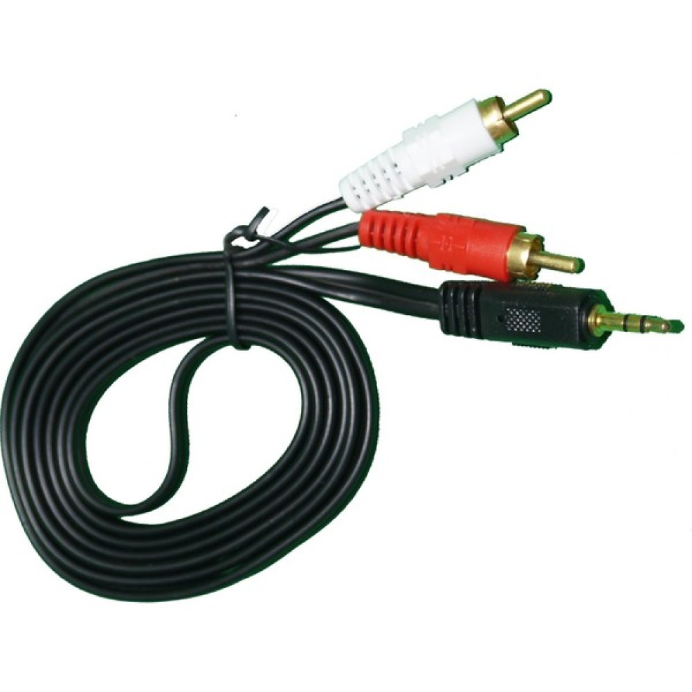 Blue Wings 3.5mm Stereo To 2 Rca Aux Standart Ses Kablosu - 1.5m -3M-5M-15M-20M - 15 m Ses Kablosu Fiyatı