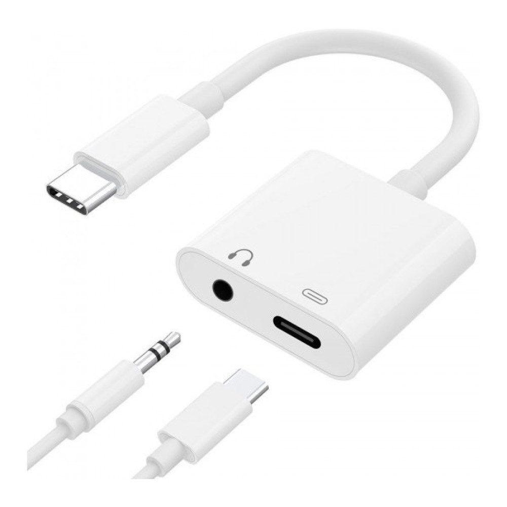Blue Wings Type-C To Aux/type-C Çevirici - Beyaz Bilgisayar Çevirici ve Adaptörü Fiyatı