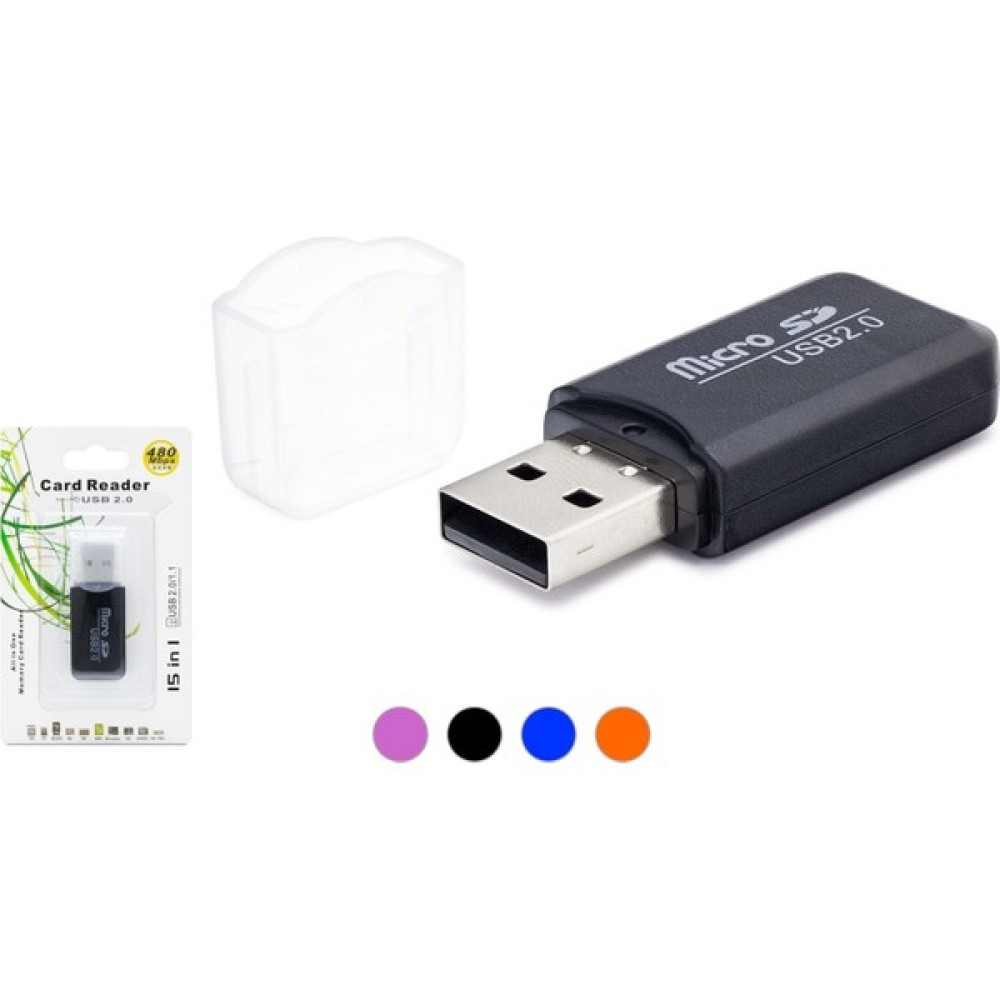 Blue Wings USB 2.0 Card Reader Mıcro Sd Kart Okuyucu Adaptör - Siyah Hafıza Kartları Fiyatı