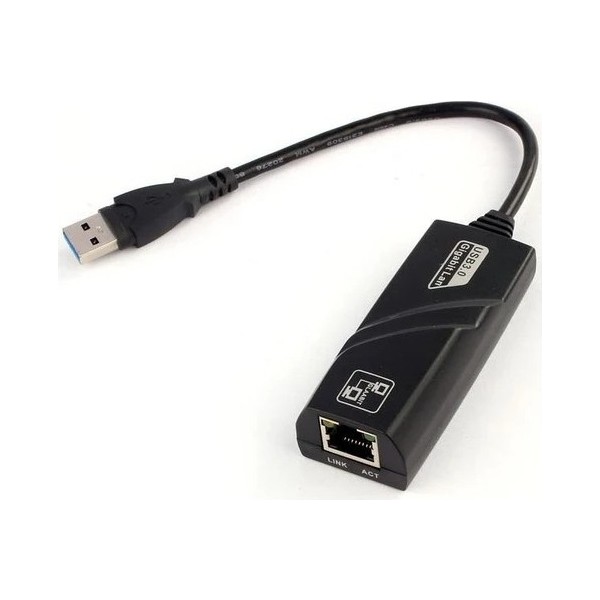 Blue Wings USB 3.0 To Ethernet RJ45 Adaptörü Gigabit 10/100/1000MBPS Çevirici Dönüştürücü USB Dönüştürücü - Siyah Diğer Fiyatı