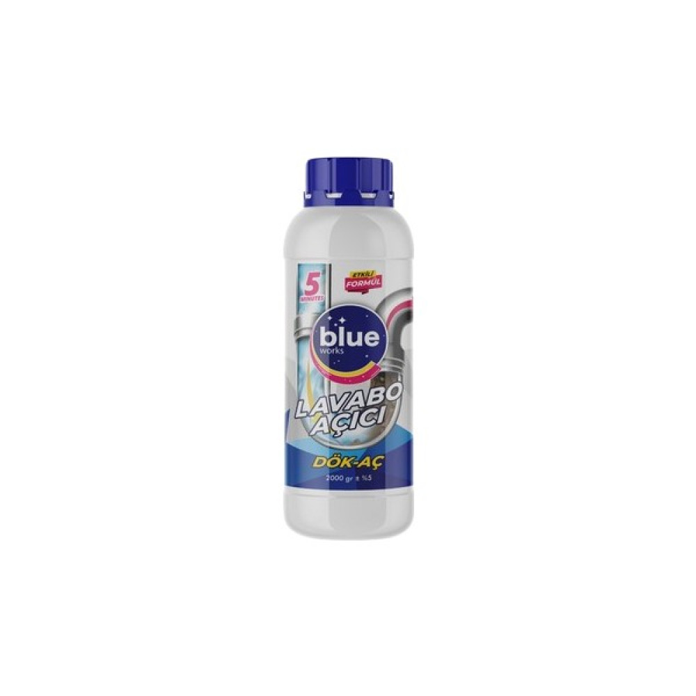 Blue Works Tıkanıklık Giderici - Wc ve Lavabo Açıcı 1kg - 1 kg Temizlik Malzemeleri Fiyatı