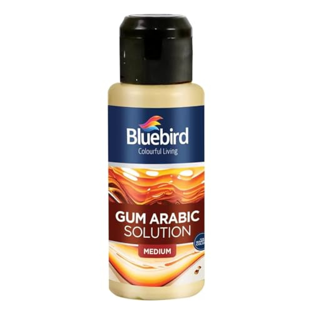 Bluebird Gum Arabic 3.4 Fl Oz / 100ML - Watercolor Medium for Art