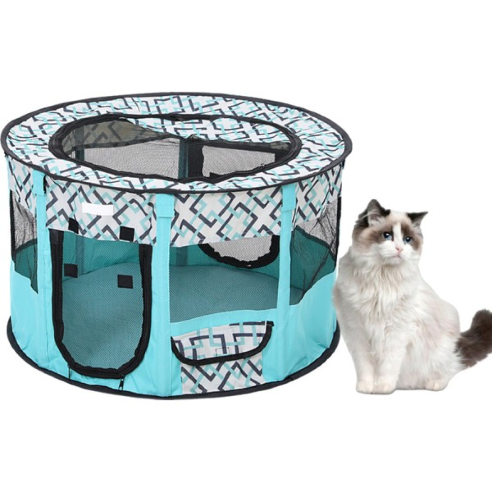 Blueglobal Katlanabilir Pet Kedi Köpek Çadır Doğum Odası Mavi/yeşil/gri Kapalı Kedi Damızlık Çadır Köpek Kafesi (Yurt Dışından) Evcil Hayvan Ürünleri Fiyatı