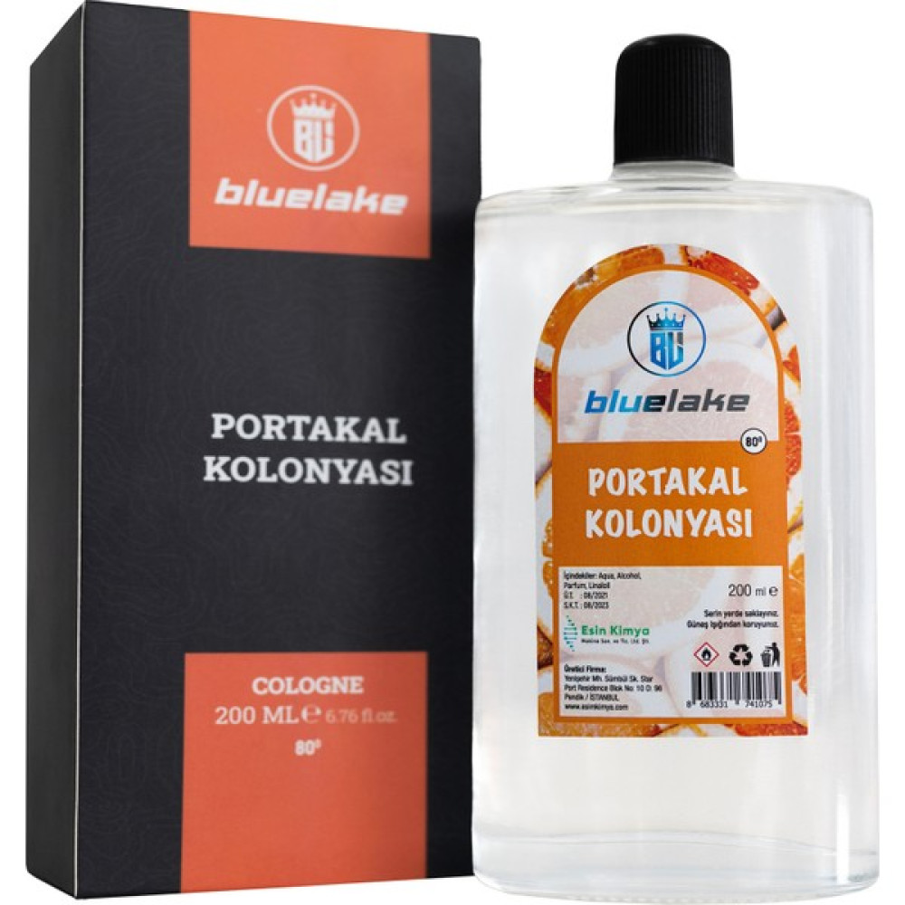 Bluelake Portakal Kolonyası 200 ml Cam Şişe Kolonya & Gülsuyu Fiyatı