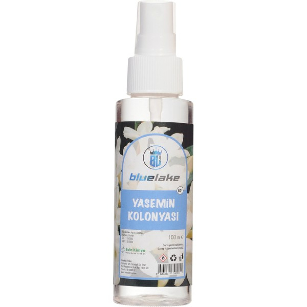 Bluelake Yasemin Kolonyası Sprey Şişe 100 ml Kolonya & Gülsuyu Fiyatı
