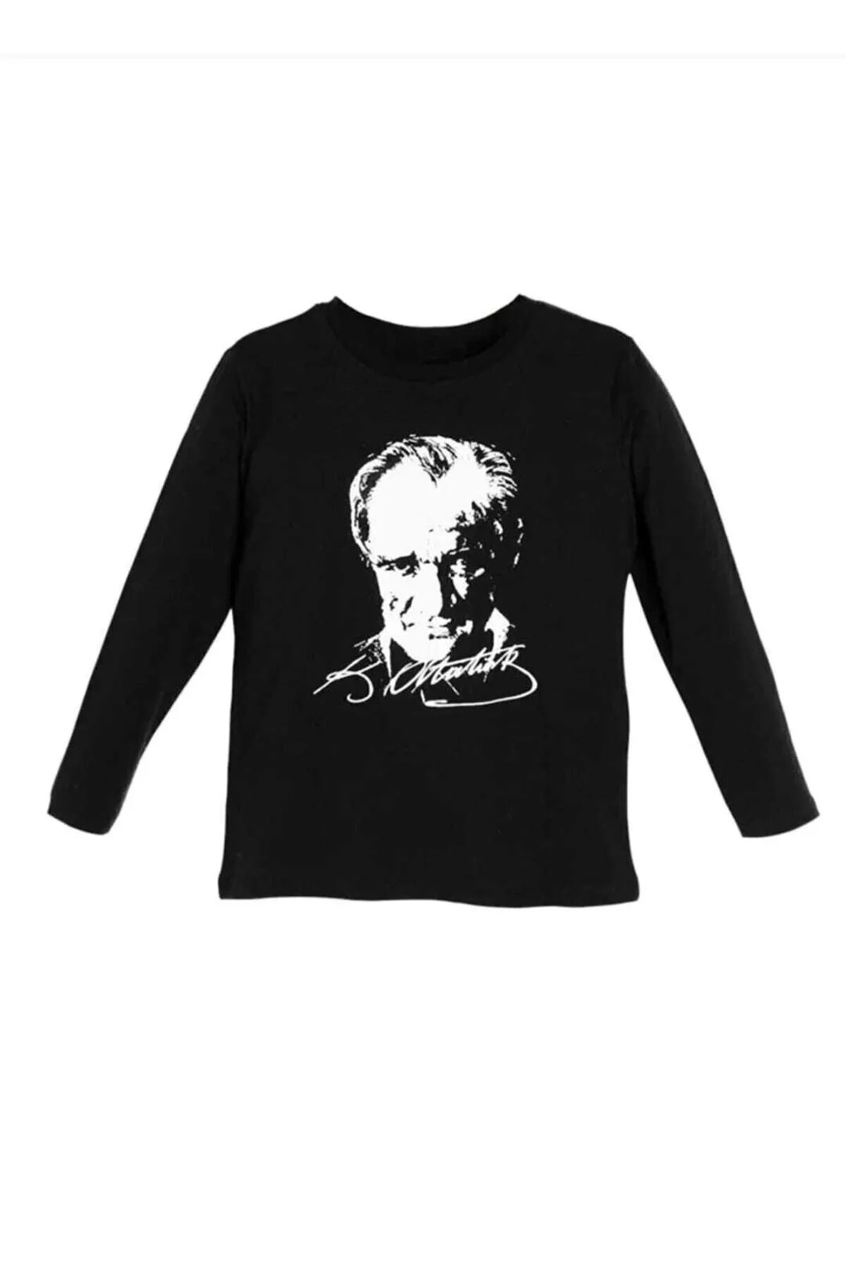 BLUEMOOR Atatürk Uzun Kollu Penye Süper Kaliteli 23 Nisan 29 Ekim Atatürk Uzun Kol Tişört 11 Yaş Beden" Bayan T-shirt Fiyatı