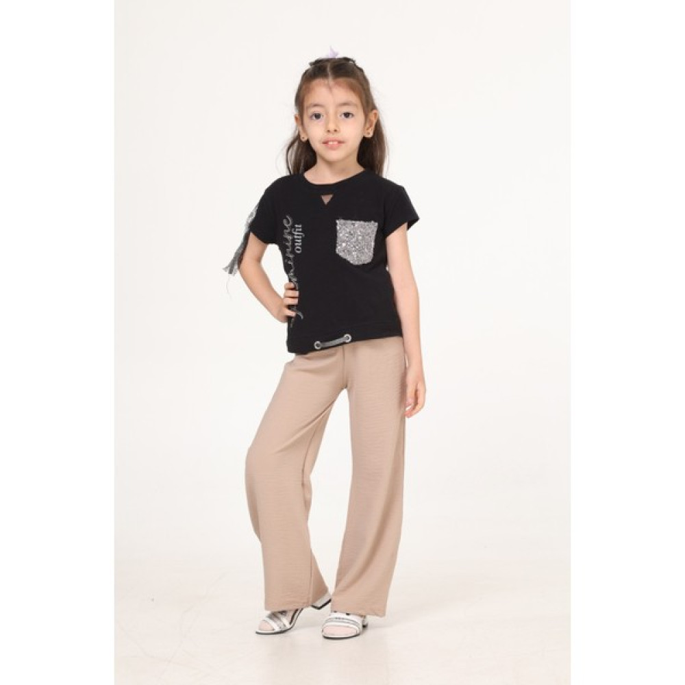 Bluence Çocuk Bol Paça Aerobin Pantolon Kız Çocuk Pantolon Fiyatı
