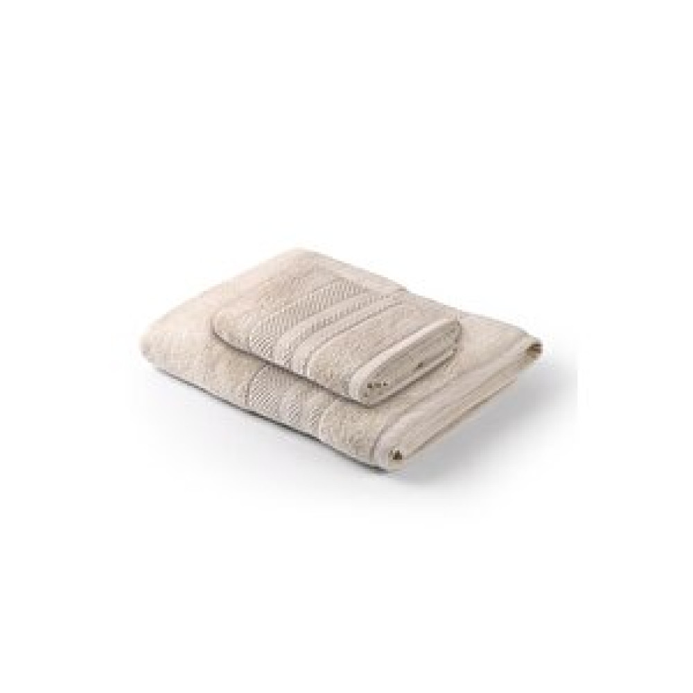 Bluenity Doğal Pamuklu 2'li Banyo Havlusu Soft Rare 90x150 + 50x90 Ekru Banyo Havlusu Fiyatı