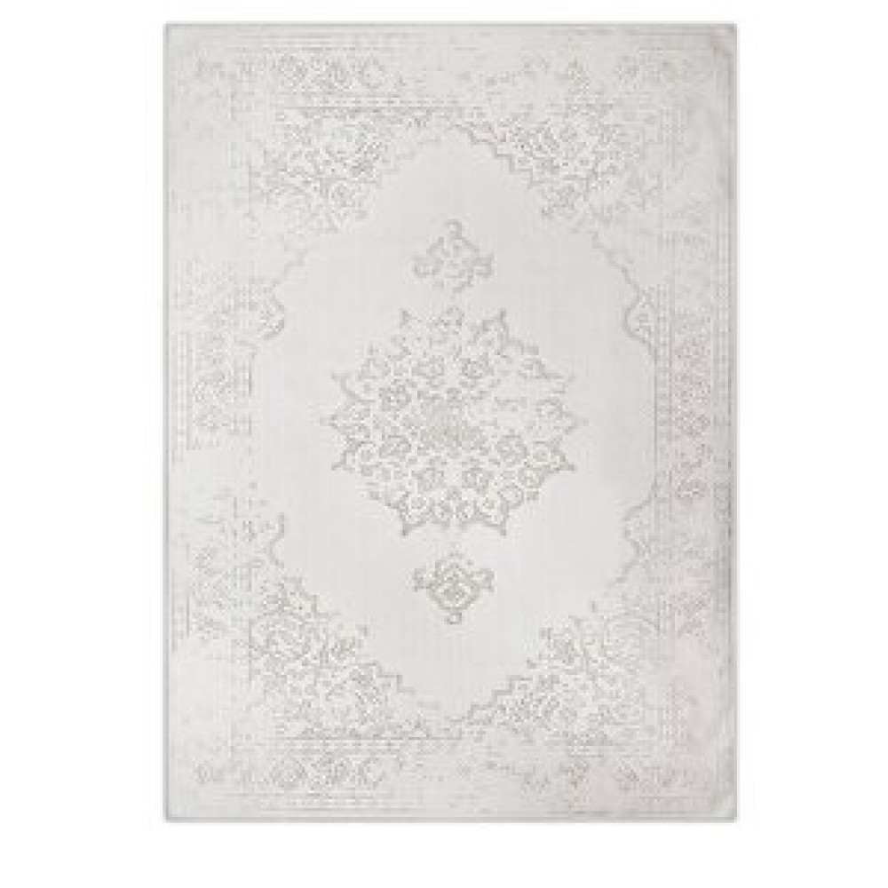 Bluenity Ege Vintage Doğal Pamuklu Banyo Paspası 50x80 Cm - Beyaz Banyo Halısı Fiyatı