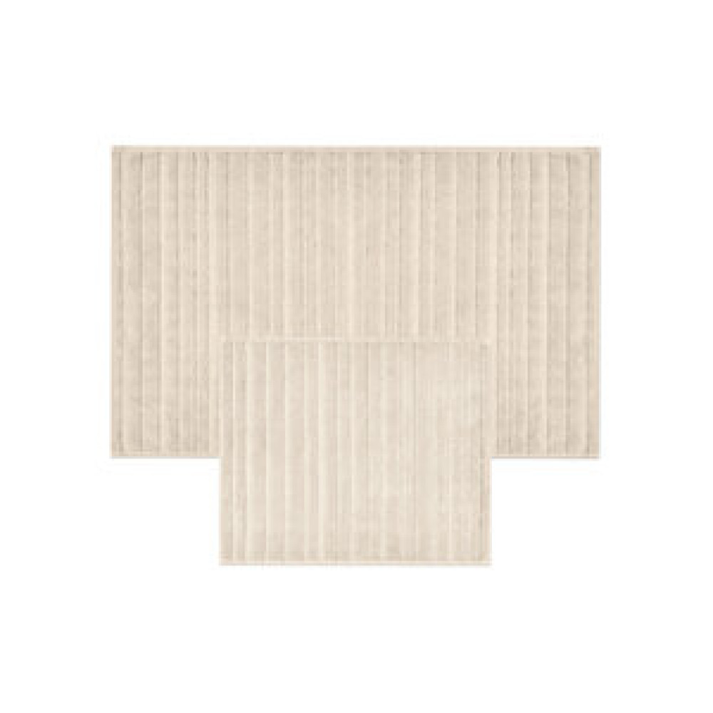 Bluenity Lines 60x100-50x60 Ekru Banyo Halısı Fiyatı