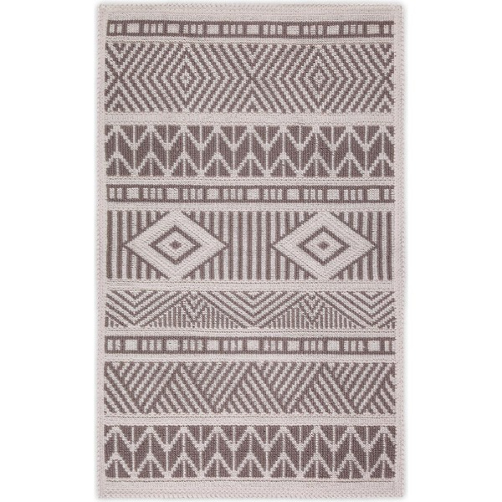 Bluenity Marina Doğal Pamuklu Banyo Kilimi 50X80 cm - Bej - Renkli - 16 Klozet Takımı Fiyatı